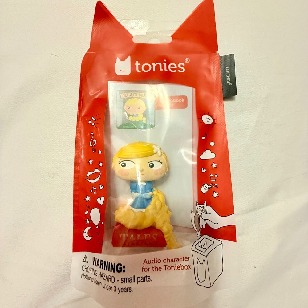Tonies Rapunzel Favorite Tales Kids OS Yellow New Audio Character Figurine